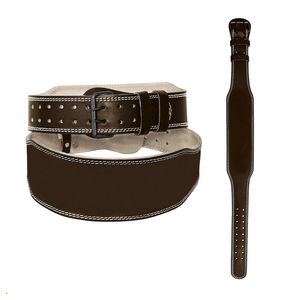 Cinturón de cuero para hombre y mujer, hebilla de palanca de acero, soporte duradero para la parte inferior de la espalda, levantamiento de pesas, tobillo, muñeca, pesas para - Product Image 6