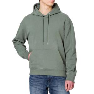 2023 Thermal Pullover <b>Hoodie</b> 100% Cotton Custom Logo Wholesale Solid Pattern <b>Plain</b> Dyed for Winter - Product Image 4