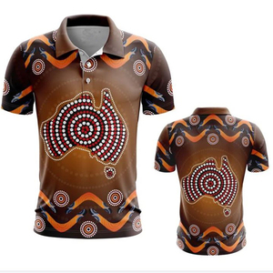 เสื้อโปโลพิมพ์ซับลิเมชันทันสมัยพร้อมผลิตภัณฑ์และดีไซน์ตามสั่ง - Product Image 1