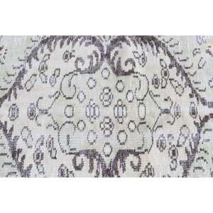 พรมขนาด 6.1x10.3 ฟุต, พรมตุรกีโบราณขนาดใหญ่, พรมขนสัตว์สีเขียว - Product Image 5