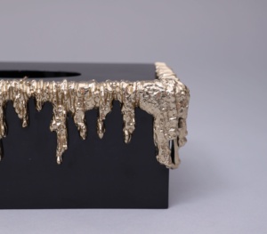 Halcyon serviette ที่วางผ้าเช็ดปากตกแต่งที่ทันสมัยที่วางบนโต๊ะเนื้อเยื่อที่วางบนโต๊ะรับประทานอาหารบ้านสำนักงาน - Product Image 3