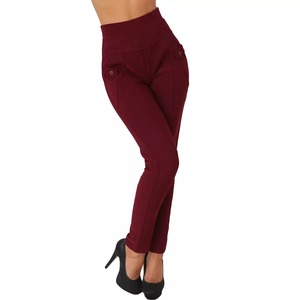 Leggings Deportivos de Alta Calidad para Mujer, Venta Caliente 2025, Doble Cara Cepillada, Transpirable, Hechos a Medida, Buena Calidad, RRI-WL-09 - Product Image 6