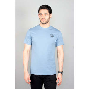 Camiseta Deportiva Casual de Cuello Redondo para Hombre Unze London, 100% Algodón Tejido, Corte Holgado, Estampada, 300 Gramos - Product Image 1