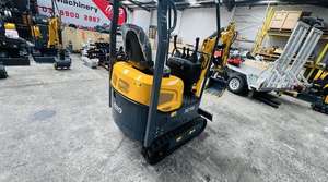 NUEVA Miniexcavadora MXG XE10S (1 tonelada) con Motor Diésel Koop, Brazo Oscilante, Cilindro Principal en la Parte Trasera del Brazo, Stock Local - Product Image 3