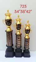 2025 nuevo trofeo grande de Metal personalizado único con copa de Metal dorado para eventos deportivos premios Trofeo de Campeones para torneos