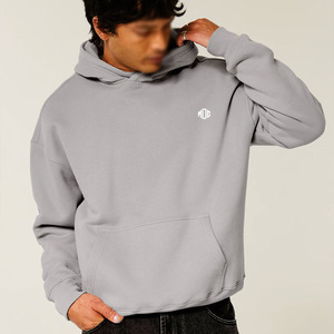 Sudadera con Capucha Extra Grande Personalizada para Hombre, Felpa de Algodón Grueso, Impresión Puff, Fabricante de Ropa Urbana con Etiqueta Privada OEM, EE. UU. - Product Image 3