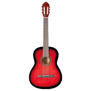 Guitarra Clásica Acústica Eko Gloss Red Burst con Cuerdas de Nylon, Serie Studio 4/4, 0169969, Fondo y Laterales de Palisandro y Caoba, Escala de 650 mm - Product Image 2