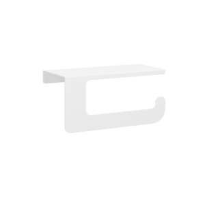 Porte-papier toilette mural moderne en acier inoxydable avec étagère de rangement pour salle de bain, garantie 3 ans - Product Image 4