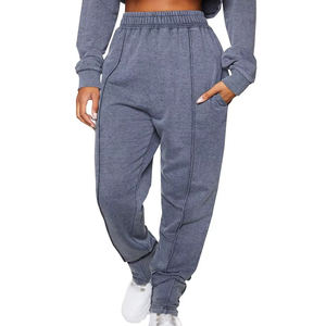 Comfortable Custom Logo Design <b>Women</b> <b>Sweat</b> <b>Pants</b> Custom Joggers <b>Women</b> Solid Color <b>Sweat</b> <b>Pants</b> - Product Image 1