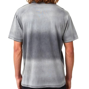 เสื้อยืดสตรีทแวร์ทรงสลิมฟิต วินเทจ ลุคซีดจางแบบฟอกสี 100% ผ้าฝ้าย สำหรับผู้ชาย รุ่น MADE HS 2026 - Product Image 4