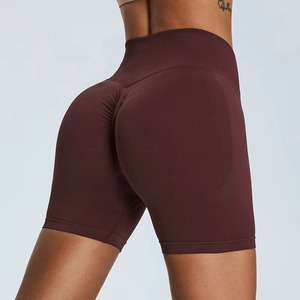 Shorts décontractés pour femmes en gros personnalisés, couleurs unies, taille haute, mode streetwear, pantalons pour femmes - Product Image 6