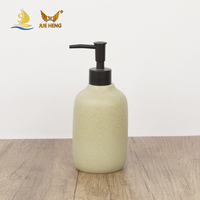 Ensemble d'accessoires de salle de bain élégants et écologiques en céramique, 6 pièces, style maison, avec taille et couleur personnalisables