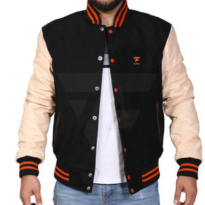 Chaqueta de Cuero Personalizada para Hombre, Estilo Casual de Invierno, Corte Ajustado, Cuello Alto, Transpirable, Ecológica, con Logotipo Personalizado - Product Image 6