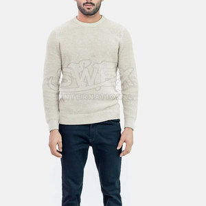 Pull en coton mélangé 100% premium, léger et chaud pour l'hiver, couleur personnalisée, pull pour homme - Product Image 4