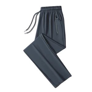 Nouveaux pantalons de survêtement avec poches latérales zippées, pantalons de jogging pour hommes, pantalons de sport décontractés à taille élastique, pantalons amples, vêtements de sport pour la salle de sport - Product Image 2