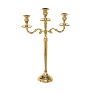 Bougeoir en aluminium à 9 bras personnalisé Design unique pour les décorations de table de mariage Décoration d'hôtel de maison/restaurant - Product Image 2