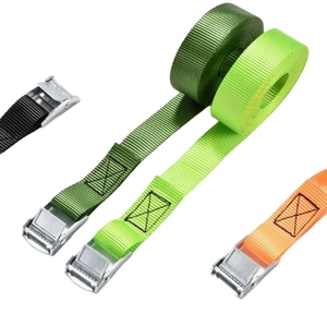 Sangles d'arrimage à cliquet en polyester de 25 mm (1 pouce) avec logo et couleur personnalisés, 4 m, 700 kg, pour camion, remorque, bagages - Product Image 6