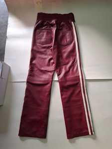 Precio barato colores brillantes cintura alta moda cuero suelto estilo holgado pantalones de cuero para hombres - Product Image 5
