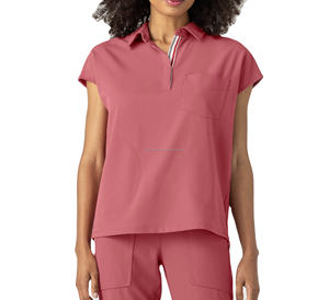 Tenue médicale élastique à séchage rapide pour femmes avec logo personnalisé 2026 – Idéale pour les opérations dentaires, esthétiques, infirmières, médecins et uniformes hospitaliers 2026 - Product Image 3