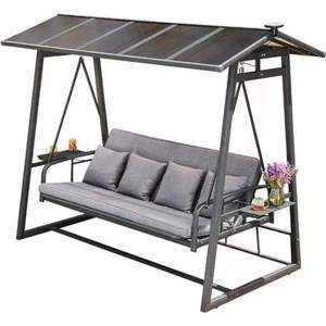 Heavy Duty Iron <b>Swing</b> For Balcony With <b>Cushions</b> Designed For Relaxation And Daily Comfort For Families Always - Product Image 1
