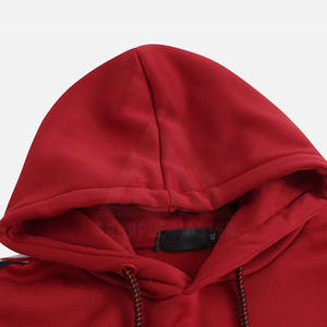 Nueva Sudadera con capucha de moda para hombre 100% algodón Logotipo personalizable Color sólido para la temporada de invierno Precio en línea razonable - Product Image 3