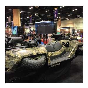 NUEVO Y EXCELENTE Jet Ski Anfibio de 4 Tiempos con Casco de Fibra de Vidrio, >300HP, 4 Cilindros - GIBBS QUADSKI XL - Product Image 1