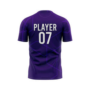 เสื้อฟุตบอลแบบกำหนดเองสำหรับฤดูกาลใหม่ เสื้อฟุตบอลพิมพ์ลายแบบระเหิด ระบายอากาศได้ดี ทนทาน ชุดกีฬา - Product Image 6