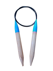 Meilleure vente multicolore en bois lisse Nature circulaire bambou tricot Crochet crochets ensembles d'aiguilles outil à bas prix - Product Image 3