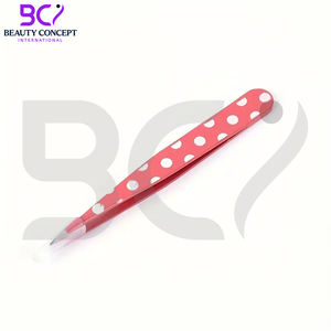 Pinzas de Precisión Duraderas con Punta Inclinada de Acero Inoxidable, Kit de Herramientas para Depilación y Cuidado Personal, para Cejas, Barba y Aplicación de Maquillaje - Product Image 4