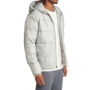 100% qualité hommes bulle veste Logo personnalisé hiver chaud col de fourrure en gros sur mesure pour hommes bouffante veste - Product Image 6