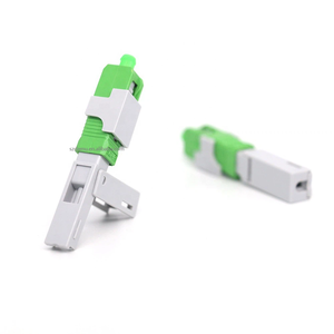 DAMU SC/APC FTTH Optical Fiber Fast <strong>Connector</strong> Field <strong>Termination</strong> No Polish No Epoxy Single Mode Quick Installation Green Telecom - Product Image 6