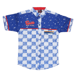 Boys Casual <b>Shirt</b> - Blue - Product Image 1
