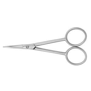 Ciseaux à cuticules professionnels incurvés pour la beauté, lame tranchante pour un toilettage de précision, acier inoxydable à haute teneur en carbone, finition mate - Product Image 3