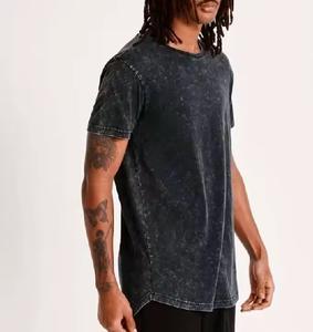 Fabricante personalizado serigrafía Logo gráfico hombres camisetas Casual calle estilo Unisex algodón peso pesado Oversize hombres camiseta - Product Image 1