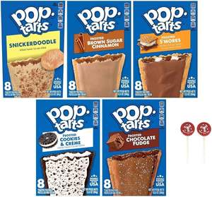 Brown Sugar Cinnamon Toaster Pastries, <b>Warm</b> Pop-Tarts Frosted Cinnamon Filling with Sweet Frosting - Product Image 4