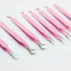 Pinza Profesional de Acero para Pestañas, Antiestática, Dorada, Herramienta de Belleza, Removedor de Puntos Negros y Espinillas - Product Image 6