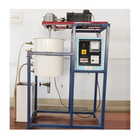 Vase agité de laboratoire en acier inoxydable Reliant Lab |   Équipement de mélange à turbine hélicoïdale |   Instrument basse consommation 220V