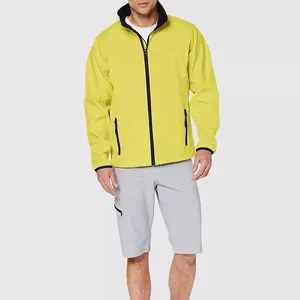 <b>Mens</b> Custom Logo Coated Stand Collar Softshell Outdoor <b>Waterproof</b> Breathable Hiking Keep Warm Casual Plus Size Winter <b>Jacket</b> - Product Image 2