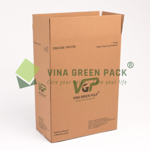 Fábrica vietnamita Vina Green Pack MOQ Precio barato Cajas de embalaje corrugado Servicio OEM Reciclable Embalaje personalizado - Product Image 1