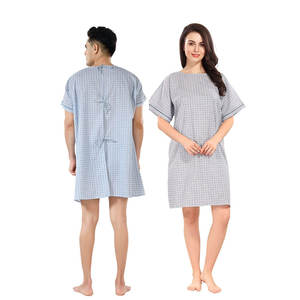 Soft Fabric Patient Apron With Adjustable <b>Back</b> <b>Tie</b> For Maximum Comfort Non-Woven Patient Apron - Product Image 5