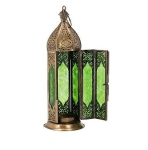 Handmade Iron Metal Candle Lantern with Etching Glass <b>House</b> Decoration for Home Garden Outdoor Model <b>Number</b> Centerpieces - Product Image 3