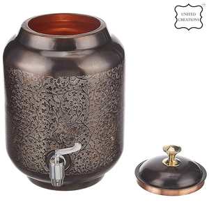 Dispensador de agua de cobre de alta venta con diseño atractivo Enfriador de agua de cocina de hogar de metal para uso al aire libre - Product Image 2