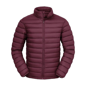 Chaqueta acolchada ligera para hombre, chaquetas de invierno con aislamiento cálido, abrigo hinchado resistente al agua para viajes de senderismo informales - Product Image 3