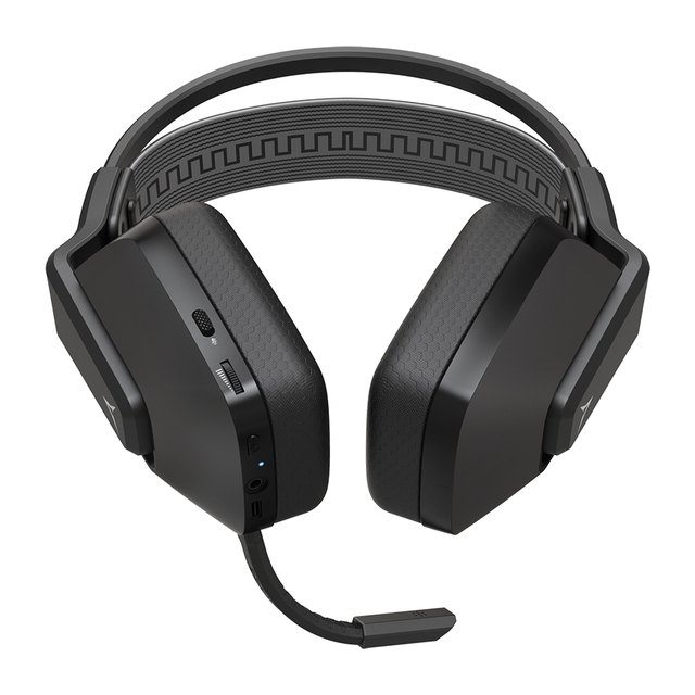 MR600 BK Virtual 7.1 2.4Ghz Wired Headset Console Compatibility Wireless Gaming 295g Lightweight 1200mAh Dynamic 20 Hours