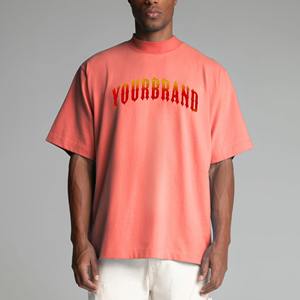 Camisetas de Hombre de Alta Calidad al por Mayor, Camisetas de Manga Corta para Hombre, 100% Algodón, Color Sólido, Camisetas con Estampado para Hombre - Product Image 4