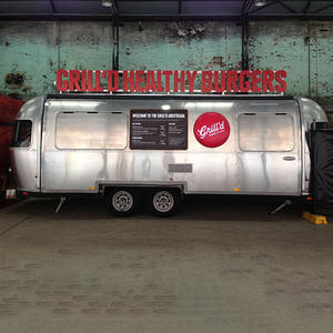 Remorque mobile standard de l'Australie BBQ Hot Dog gril mobile chariot de remorque de nourriture de thé de bulle - Product Image 3