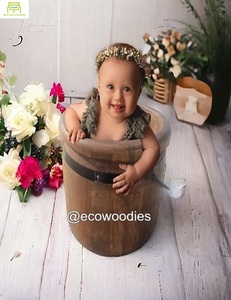 อุปกรณ์ประกอบฉากถ่ายรูปเด็กทารกแรกเกิดออตโตมันทำด้วยมือเป็นมิตรกับสิ่งแวดล้อม - Product Image 4