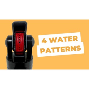 Arroseur mécanique multifonctionnel à engrenages Hallgrand 360 degrés, 4 modes, minuterie d'arrosage, base, couverture de 3725 pieds carrés - Product Image 1