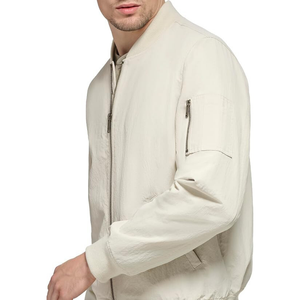 Vestes élégantes pour hommes de style High Street Bomber 100% Vêtements d'hiver respirants et à séchage rapide avec veste de service OEM pour hommes - Product Image 4