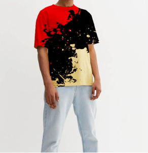 Nouveau design, logo personnalisé, t-shirt tye dye pour hommes, t-shirt de musculation, t-shirt court surdimensionné pour hommes, vente en gros - Product Image 1